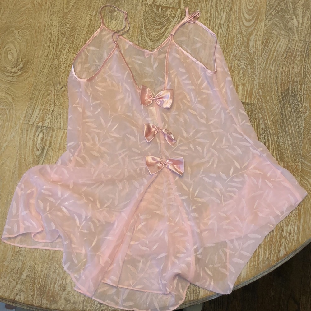 Vintage Fredricks of Hollywood pink baby doll - Picture 3 of 5